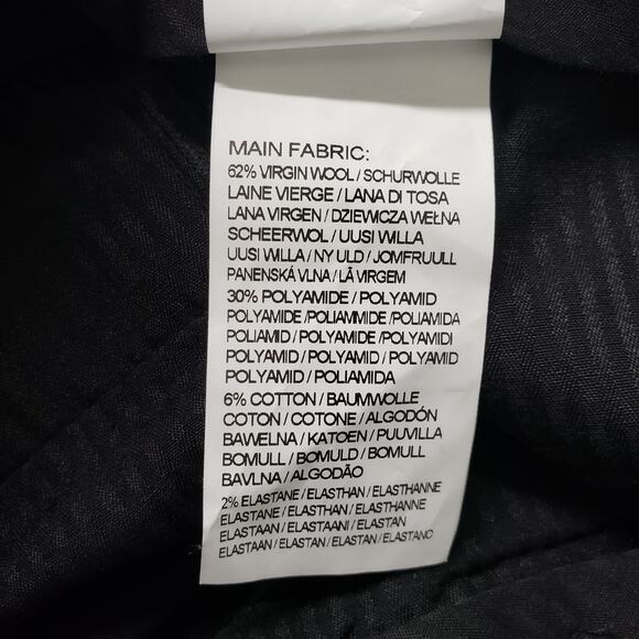 Twisted Tailor Pants Mens 34R Navy Nep Brenes Slim Fit Suit Trousers Dress Party - Picture 15 of 16